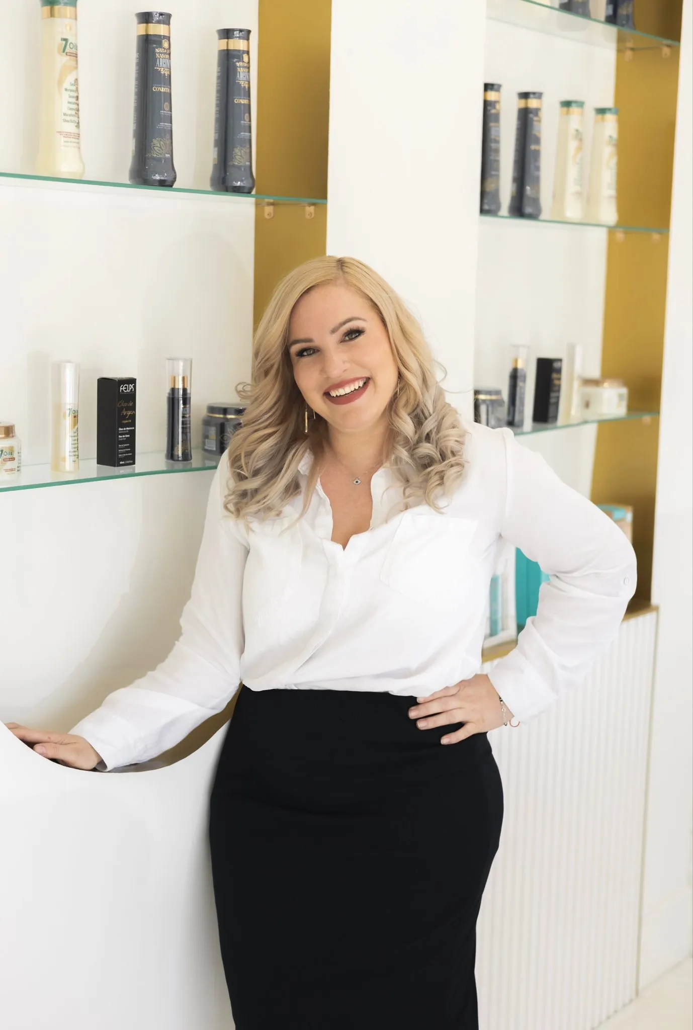 Photo de Mariana, fondatrice de Mariana Esthétique Glamour